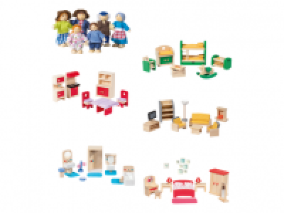 PLAYTIVE JUNIOR® Dolls House Furniture/ Family