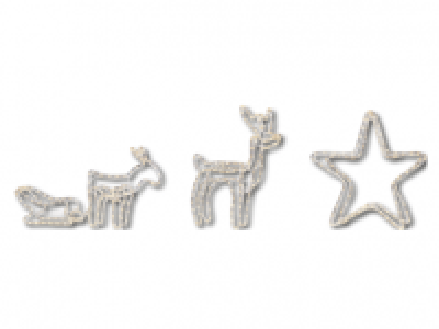 MELINERA 3D Rope Light Figure