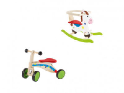 PLAYTIVE JUNIOR® Wooden Trike/ Rocking Horse