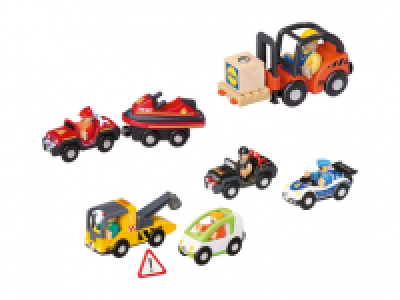 PLAYTIVE JUNIOR Wooden Vehicle Set