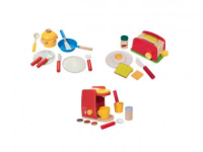 PLAYTIVE JUNIOR&reg; Wooden Kitchen Utensils Set