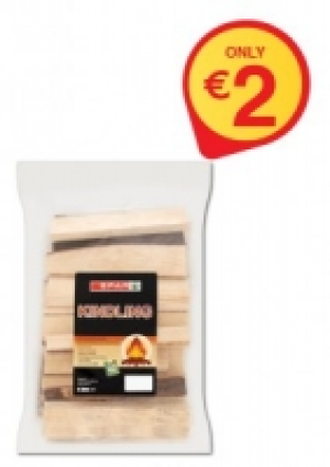 SPAR Kindling Bag 4 lt ONLY 2
