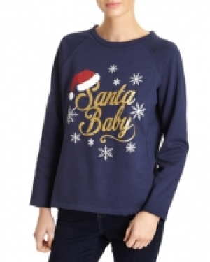 Christmas Glitter Sweat Top