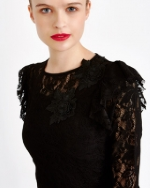 Savida Flower Lace Top