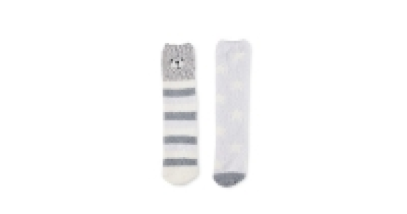 Avenue Rabbit Lounge Socks 2 Pack