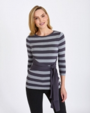 Gallery Tie Stripe Top