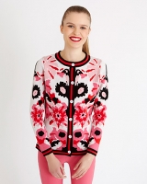 Savida Wildfire Floral Cardigan