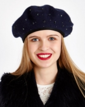 Savida Embellished Beret