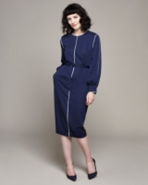 Lennon Courtney at Dunnes Stores Cocoon Dress With Silver Tr 99.00&nbsp;&euro;