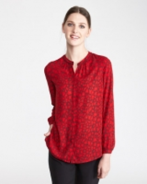 Paul Costelloe Living Studio Red Print Blouse