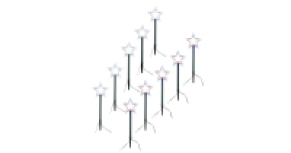 Perfect Christmas Star Path Lights