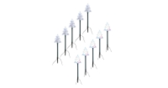 Aldi  Perfect Christmas Tree Path Lights