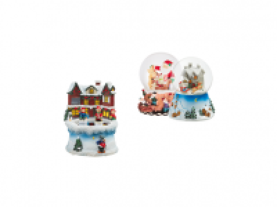 Lidl  MELINERA Musical Snow Globe/Toy