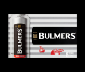 Centra  Bulmers Light Can Pack 8 x 500ml