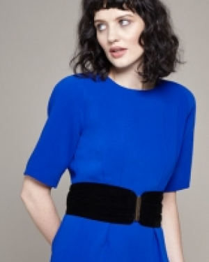 Lennon Courtney at Dunnes Stores Velvet Belt