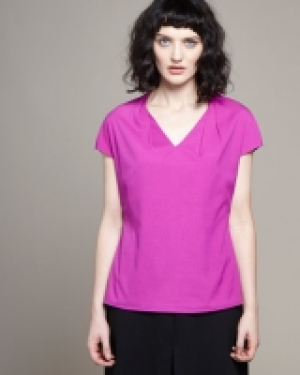 Lennon Courtney at Dunnes Stores Purple V-Neck Top