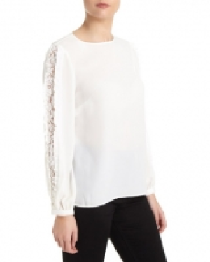 Lace Sleeve Blouse