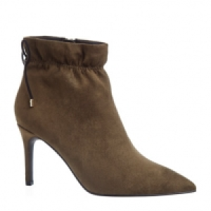 Ruched Ankle Boots