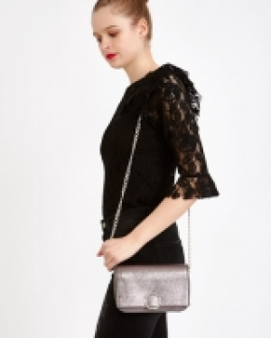 Savida Metallic Flap Bag