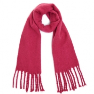 Pink Brushed Scarf