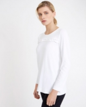 Carolyn Donnelly The Edit Frill Meryl Top