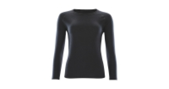 Crane Ladies Black Long Sleeved Top