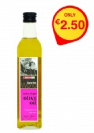 SPAR Extra Virgin Olive Oil 500ml ONLY 2.50