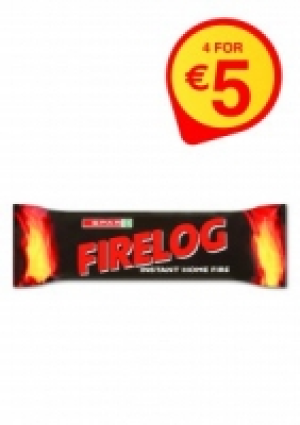 SPAR Firelog 1Kg 4 FOR 5