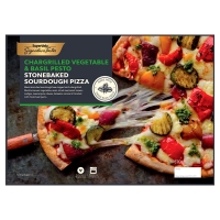 SuperValu  Chargrilled Vegetable & Pesto Sourdough Oval Pizza