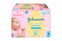 EuroSpar Johnsons Baby Wipes Gentle Sensitive/Cleansing