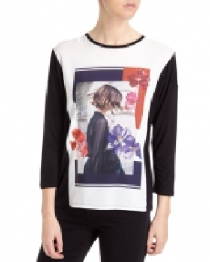 Long-Sleeved Girl Print Top 15.00 €