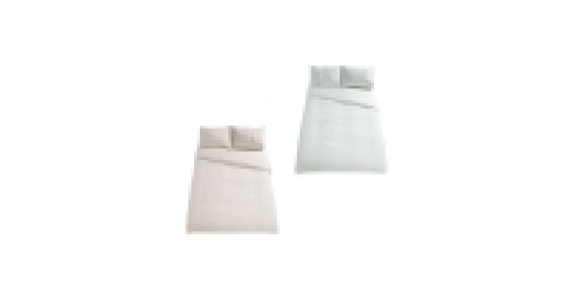Super King Waffle Duvet Set