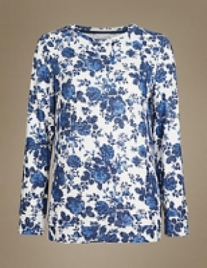 Floral Print Long Sleeve Pyjama Top 19.50 €