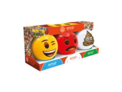 EMOJI 3 Pack Dodge Balls