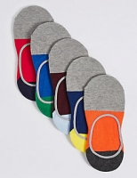 Marks and Spencer  5 Pairs of Cotton Rich Freshfeet Socks (3-14 Years)