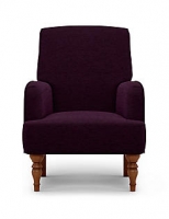 Marks and Spencer  Denford Occasional Armchair Meredith Plum