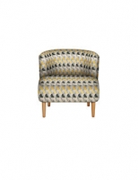 Marks and Spencer  Kerava Armchair Miro Chenille Yellow Mix - Self Assembly
