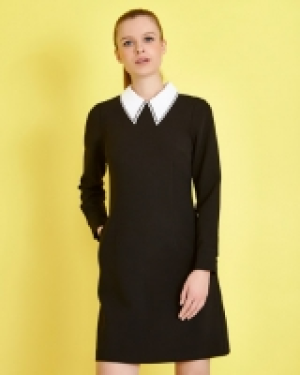 Savida Sequin Collar Dress