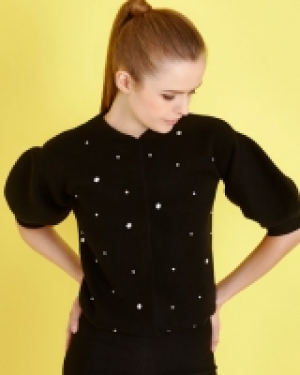 Savida Jewel Balloon Cardigan