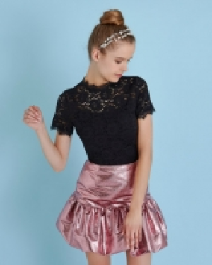 Savida Fringe Lace Top