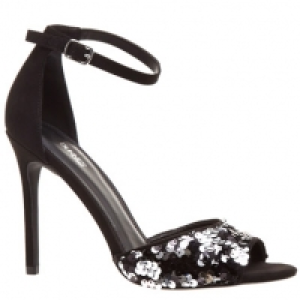 Sequins Velvet Sandals