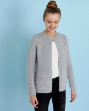 Savida Pearl Hem Cardigan