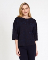 Dunnes Stores  Gallery Floral Embroidered Top