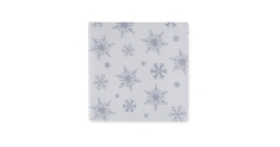 Saxon Snowflake Napkins 30 Pack