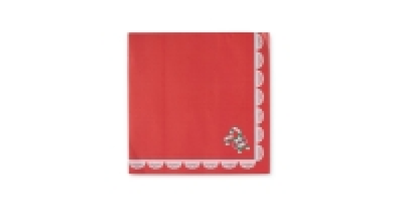 Saxon Candy Cane Napkins 30 pack
