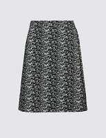 Marks and Spencer  Jacquard Print A-Line Mini Skirt