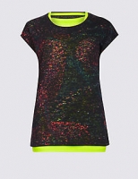 Marks and Spencer  Burnout Double Layer T-Shirt