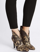 Marks and Spencer  Stiletto Heel Wrap Ankle Boots