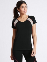 Marks and Spencer  Active Cotton Rich T-Shirt
