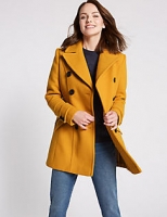 Marks and Spencer  Double Breasted Pea Coat